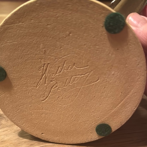 Rustic Brown Ceramic Pitcher - Picture 3 of 5